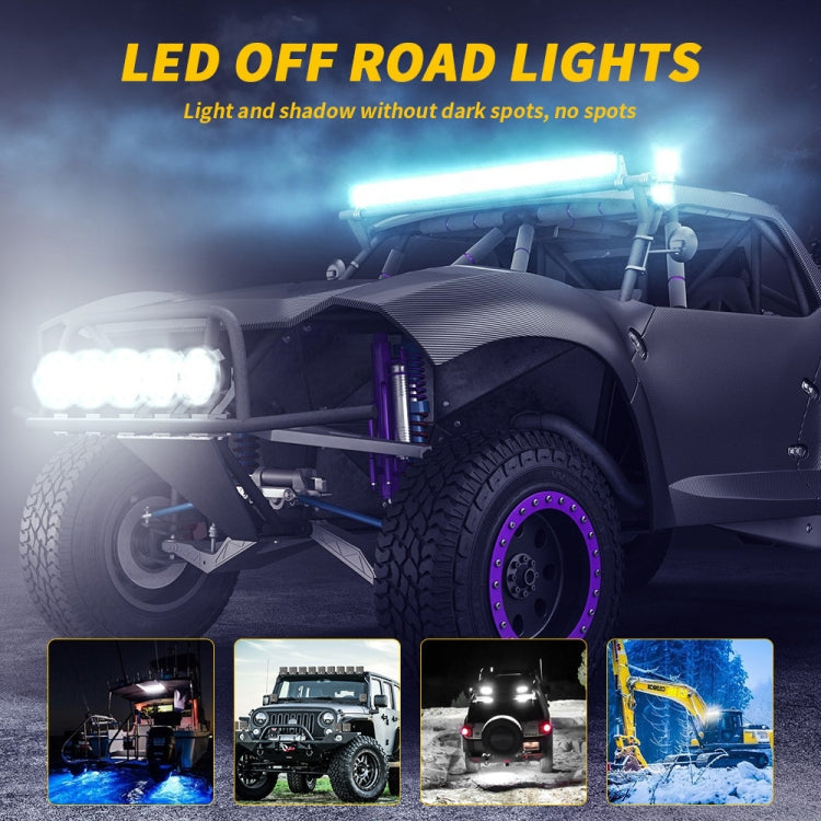 9-80V 18W 6000K 4 inch Car 36pcs LED Work Light(White Light) by buy2fix