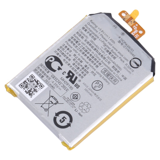 For Asus ZenWatch 2 WI501QF Battery Replacement C11N1540 380mAh by buy2fix