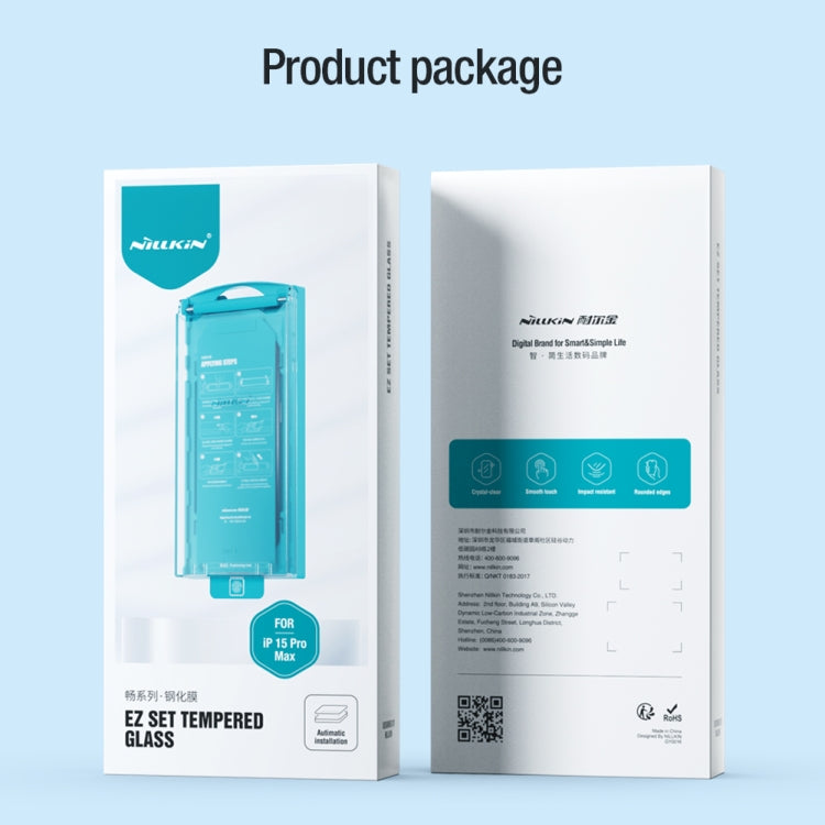 For iPhone 15 Pro Max NILLKIN Chang Series Tempered Glass Protective Film by NILLKIN