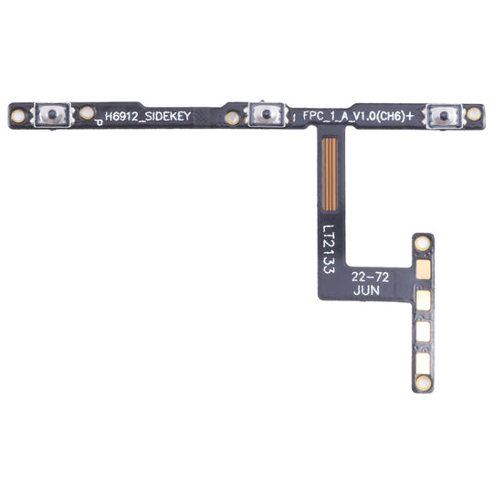 For Tecno Camon 18 P OEM Power Button & Volume Button Flex Cable