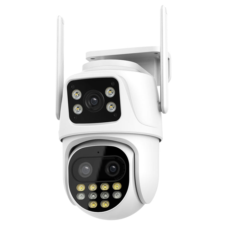 QX104 3MP WiFi Triple Camera Supports Human Face Recognition & AI Alarm(EU Plug) by buy2fix