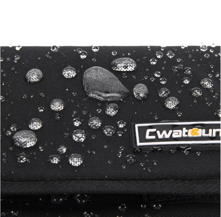 Cwatcun D52 Crossbody Camera Bag Photography Lens Shoulder Bag, Size:17 x 18 x 11cm(Black) by Cwatcun