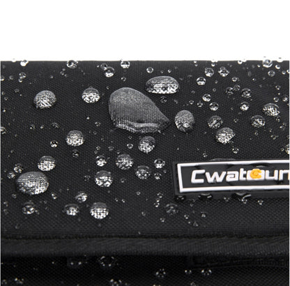 Cwatcun D52 Crossbody Camera Bag Photography Lens Shoulder Bag, Size:17 x 18 x 11cm(Black) by Cwatcun