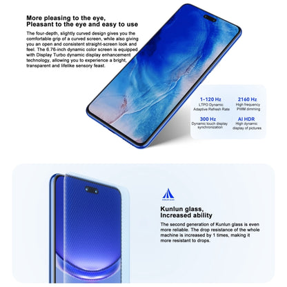 Huawei nova 12 Ultra, 12GB+1TB, Screen Fingerprint Identification, 6.76 inch HarmonyOS 4.0 Octa Core, Network: 4G, NFC, OTG, Not Support Google Play(Black) - Huawei Mate & P by Huawei | Online Shopping UK | buy2fix