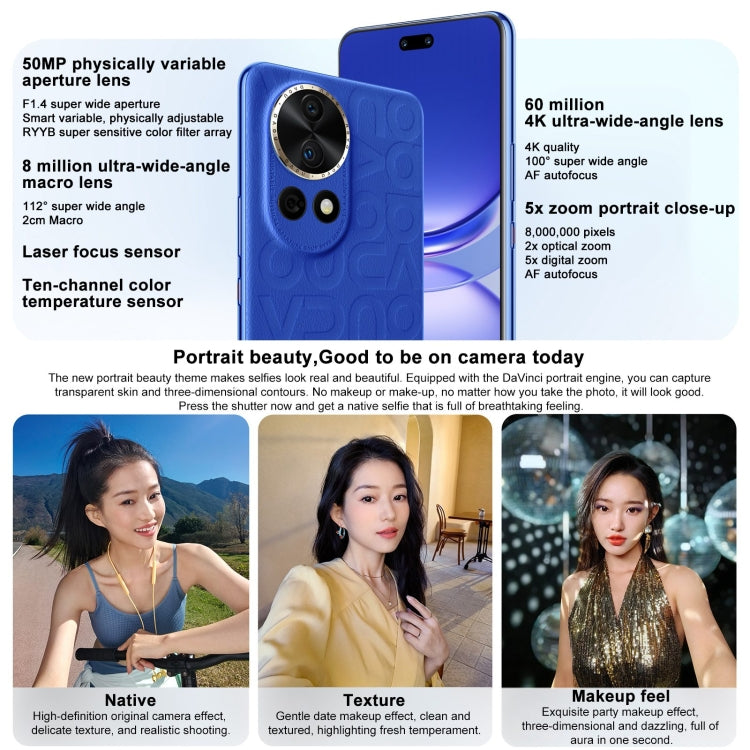 Huawei nova 12 Ultra, 12GB+512GB, Screen Fingerprint Identification, 6.76 inch HarmonyOS 4.0 Octa Core, Network: 4G, NFC, OTG, Not Support Google Play(Black) - Huawei Mate & P by Huawei | Online Shopping UK | buy2fix