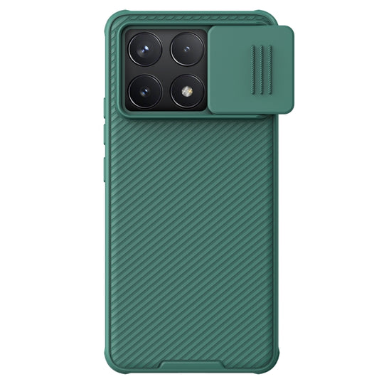 For Xiaomi Redmi K70 / K70 Pro NILLKIN CamShield Pro Magnetic PC Phone Case(Green)