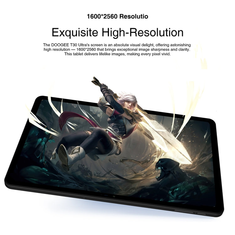 [HK Warehouse] DOOGEE T30 Ultra Tablet PC 11 inch, 12GB+256GB, Android 13 MediaTek Helio G99 Octa Core, Global Version with Google Play, EU Plug(Grey) - Other by DOOGEE | Online Shopping UK | buy2fix