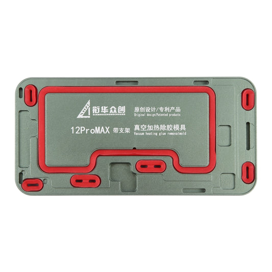 For iPhone 12 Pro Max LCD Screen Frame Vacuum Heating Glue Removal Mold with Holder by buy2fix