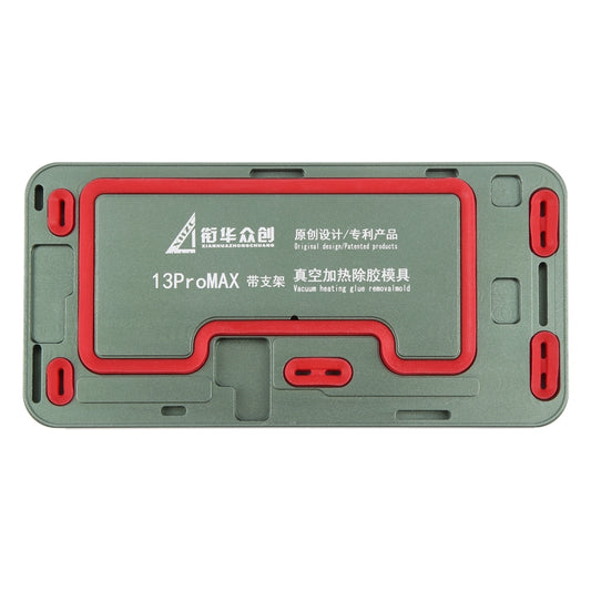 For iPhone 13 Pro Max LCD Screen Frame Vacuum Heating Glue Removal Mold with Holder by buy2fix