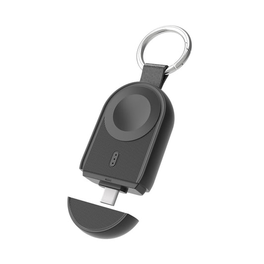 For Apple Watch / AirPods Series U20A Portable Magnetic Wireless Charger(Black) by buy2fix