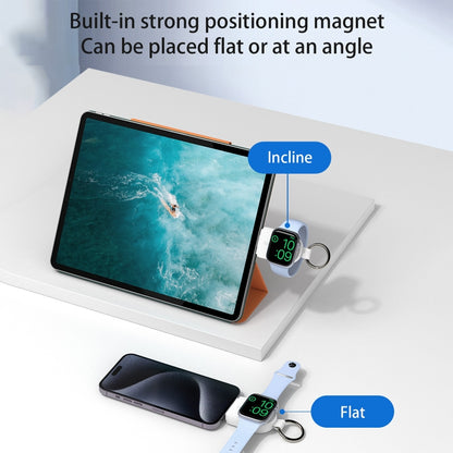 For Apple Watch / AirPods Series U20A Portable Magnetic Wireless Charger(Black) by buy2fix