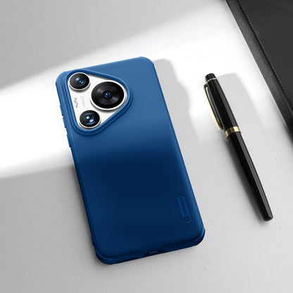 For Huawei P70 Pro NILLKIN Frosted Shield Pro PC + TPU Phone Case(Blue) - Huawei Cases by NILLKIN | Online Shopping UK | buy2fix