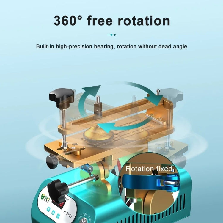 BEST B-918B 7 inch Multi-function Mobile Phone Screen Rotary Separator, US Plug by BEST