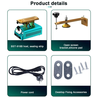 BEST B-918B 7 inch Multi-function Mobile Phone Screen Rotary Separator, US Plug by BEST