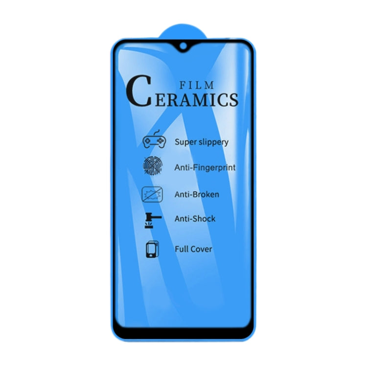 For Samsung Galaxy A20s 2.5D Full Glue Full Cover Ceramics Film - Samsung Accessories by buy2fix | Online Shopping UK | buy2fix