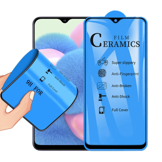 Pour Samsung Galaxy A30s 2.5D Film céramique à couverture complète à colle complète