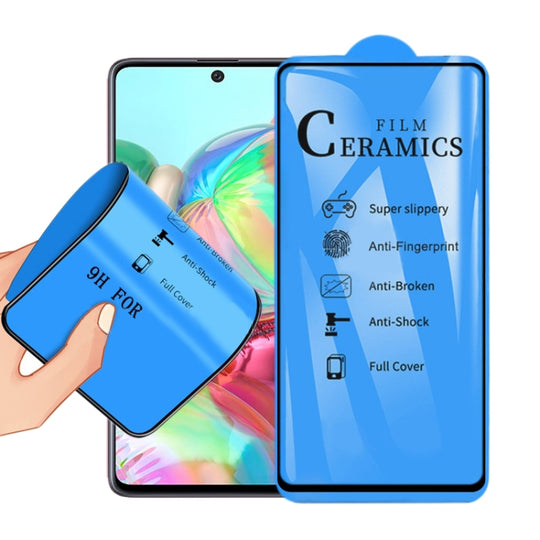 For Samsung Galaxy A71/A81/A91 / A71s 5G UW 2.5D Full Glue Full Cover Ceramics Film