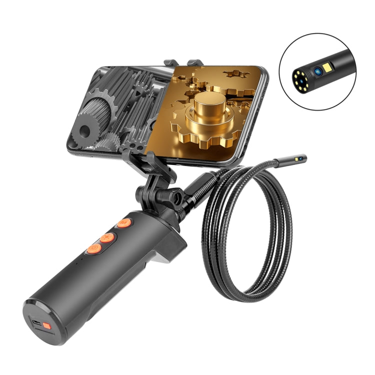 F280 1080P IP68 Waterproof Dual Camera WiFi Digital Endoscope, Length:1m Snake Tube(Black) - Consumer Electronics by buy2fix | Online Shopping UK | buy2fix