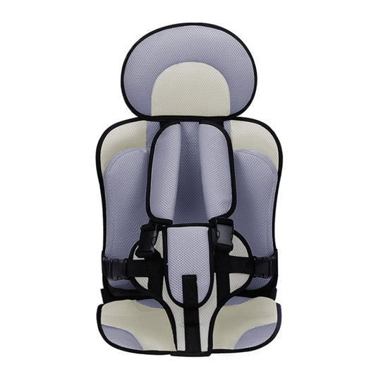 Car Portable Children Safety Seat, Size:50 x 33 x 21cm (For 0-5 Years Old)(Beige + Grey) by buy2fix