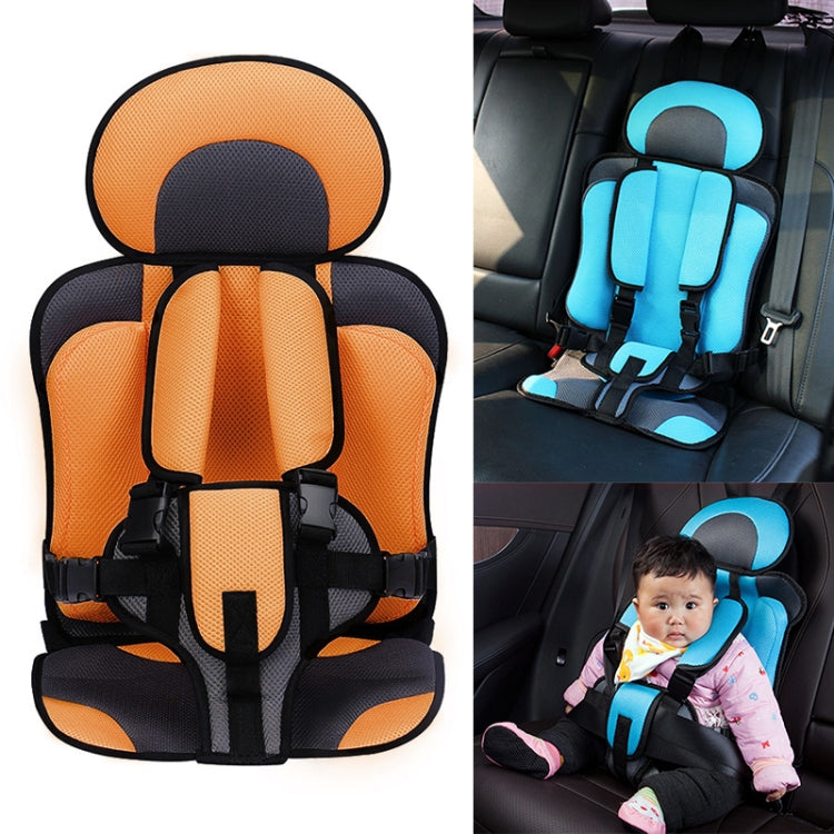 Car Portable Children Safety Seat, Size:54 x 36 x 25cm (For 3-12 Years Old)(Orange + Black) by buy2fix