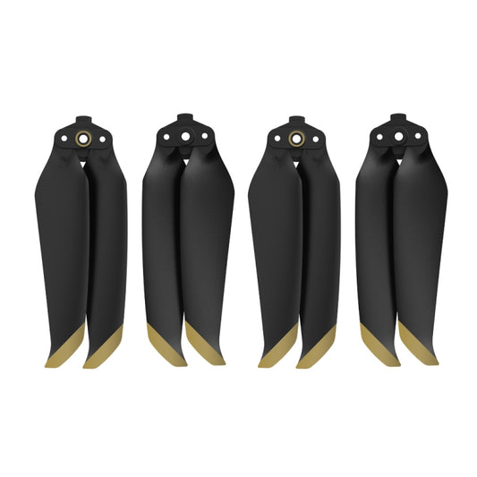 2 Pairs Sunnylife 7238F-2 For DJI Mavic Air 2 / Air 2S Low Noise Quick-release Propellers(Gold) by buy2fix