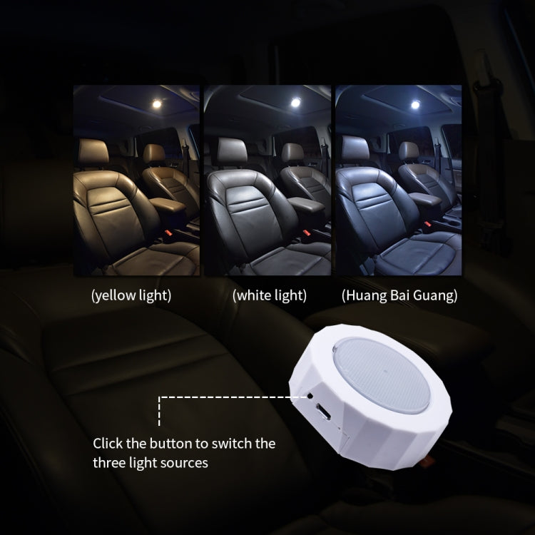 DC5V 1W USB Charging Car LED Reading Light(Black) - Dome Lights by buy2fix | Online Shopping UK | buy2fix