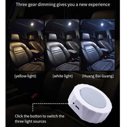 DC5V 1W USB Charging Car LED Reading Light(White) - Dome Lights by buy2fix | Online Shopping UK | buy2fix