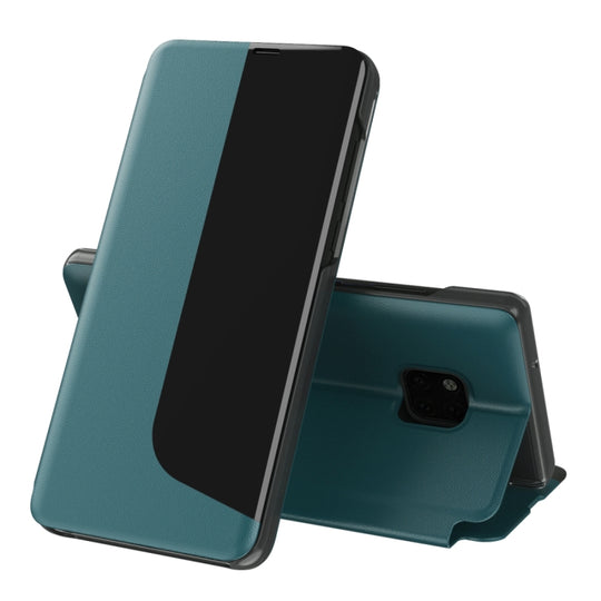 For Huawei Mate 20 Pro Attraction Flip Holder Leather Phone Case(Geen)