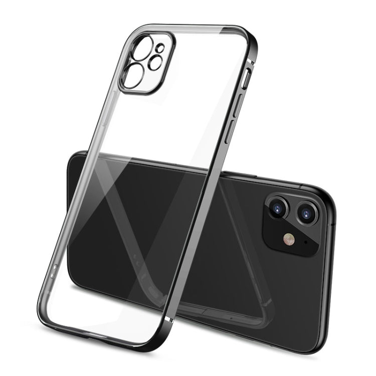 For iPhone 11 Magic Cube Plating TPU Protective Case(Black) by buy2fix