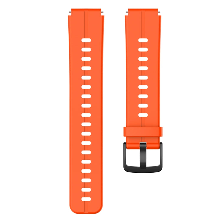 For Huawei TalkBand B6 Silicone Watch Band(Orange) by buy2fix