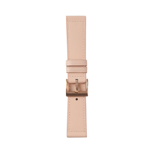 For Samsung Galaxy Watch 3 41mm TPU + Leather Watch Band(Light Pink) by buy2fix