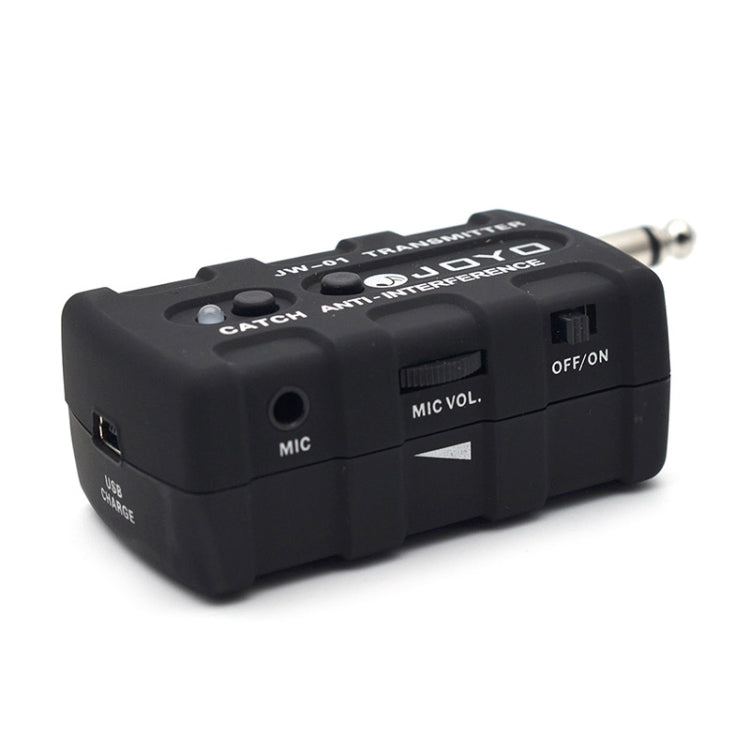 JOYO JW-01 Low Noise Portability Guitar Wireless Audio Transmitter Audio Receiver, Plug:EU Plug(Black) - Stringed Instruments Accessories by JOYO | Online Shopping UK | buy2fix