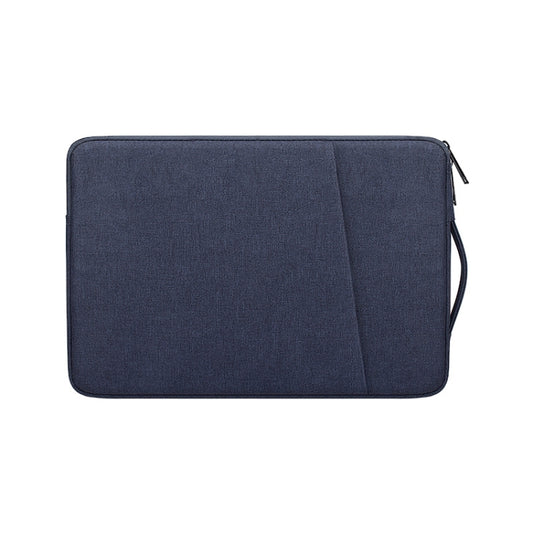 ND01D Felt Sleeve Protective Case Carrying Bag for 13.3 inch Laptop(Navy Blue) by buy2fix