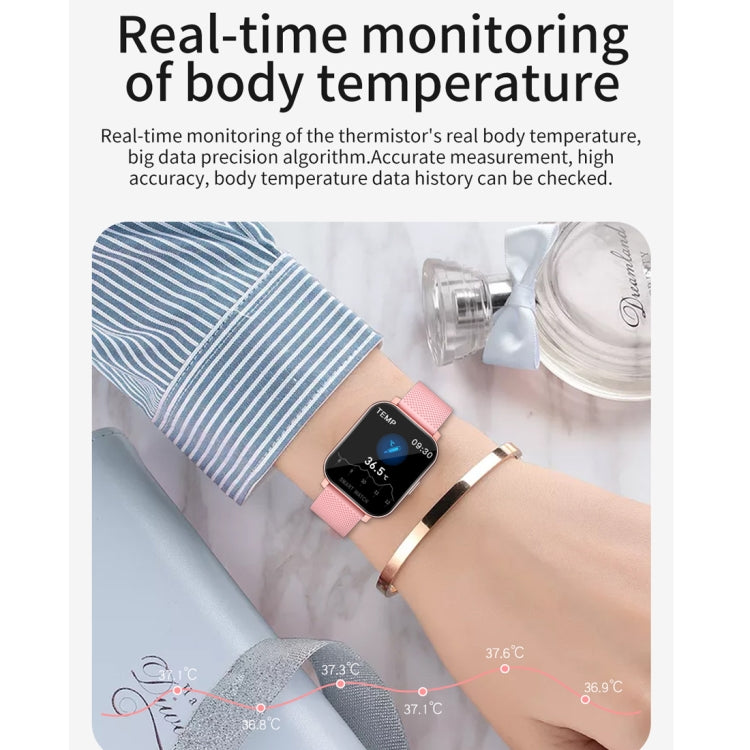 MT28 1.54 inch TFT Screen IP67 Waterproof Business Sport Silicone Strip Smart Watch, Support Sleep Monitor / Heart Rate Monitor / Blood Pressure Monitoring(Blue) - Smart Wear by buy2fix | Online Shopping UK | buy2fix