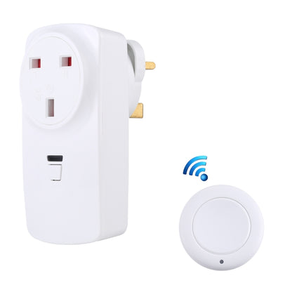 AK-DL220 220V Smart Wireless Remote Control Socket with Remote Control, Plug Type:UK Plug - Consumer Electronics by buy2fix | Online Shopping UK | buy2fix