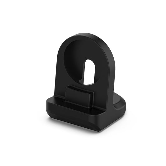 For Huawei Honor Watch GS Pro Watch Charging Stand Base Cradle Silicone Holder, without Cable(Black) by buy2fix