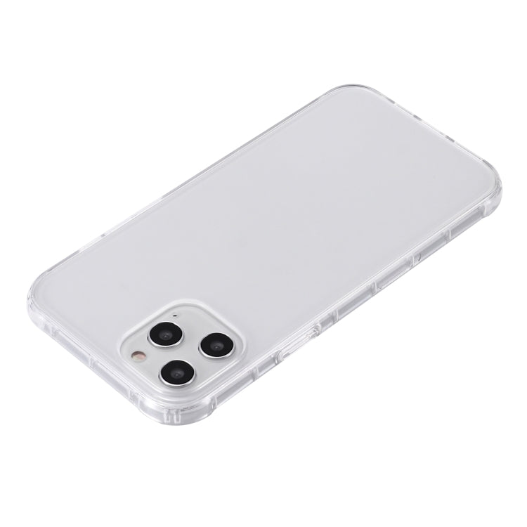 For iPhone 12 Pro Max GEBEI Plating TPU Shockproof Protective Case(Transparent) - iPhone 12 Pro Max Cases by GEBEI | Online Shopping UK | buy2fix