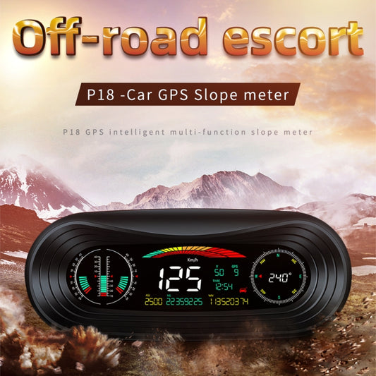 P18 GPS Car HUD Head-up Display Vehicle Speed / Voltage / Mileage by buy2fix