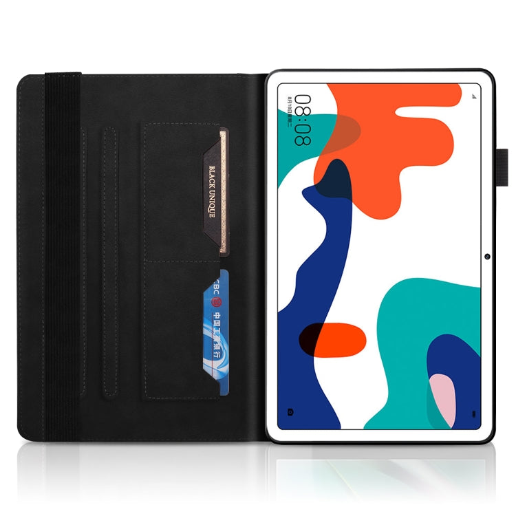 For Huawei MatePad 10.4 inch Life Tree Series Horizontal Flip Leather Case with Holder & Card Slots & Pen Slot(Black) - Mobile Accessories by buy2fix | Online Shopping UK | buy2fix