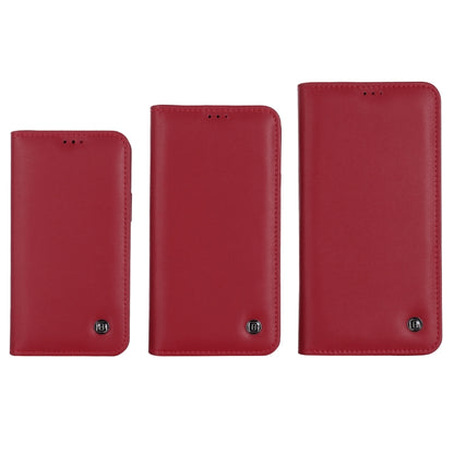 For iPhone 12 mini GEBEI PU+TPU Horizontal Flip Protective Case with Holder & Card Slots (Red) - iPhone 12 mini Cases by GEBEI | Online Shopping UK | buy2fix