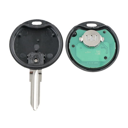 Straight Car Key Tip Embryo 433.92 Frequency for Mercedes-Benz Smart 3-button by buy2fix