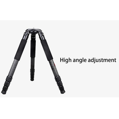 BEXIN ST364C Rugged Camcorder Photographic Carbon Fiber Big Tripod, Max Tube: 36mm - Camera Accessories by BEXIN | Online Shopping UK | buy2fix