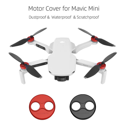 Sunnylife Dust-proof Waterproof Aluminum Alloy Motor Cover for DJI Mini 3 Pro/Mavic Mini/Mini SE(Black) - DJI & GoPro Accessories by null | Online Shopping UK | buy2fix