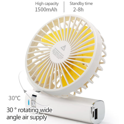 S2 Portable Foldable Handheld Electric Fan, with 3 Speed Control & Night Light (Sky Blue) - Consumer Electronics by buy2fix | Online Shopping UK | buy2fix