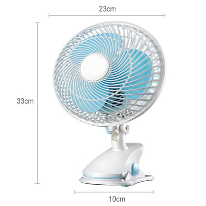 220V Portable Household Dormitory Mute Clip Base Mini Electric Fan, Length: 1.3m CN Plug - Electric Fans by buy2fix | Online Shopping UK | buy2fix