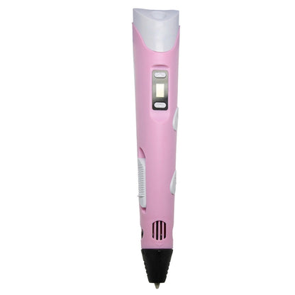 Hand-held 3D Printing Pen, US Plug(Pink) - Consumer Electronics by buy2fix | Online Shopping UK | buy2fix