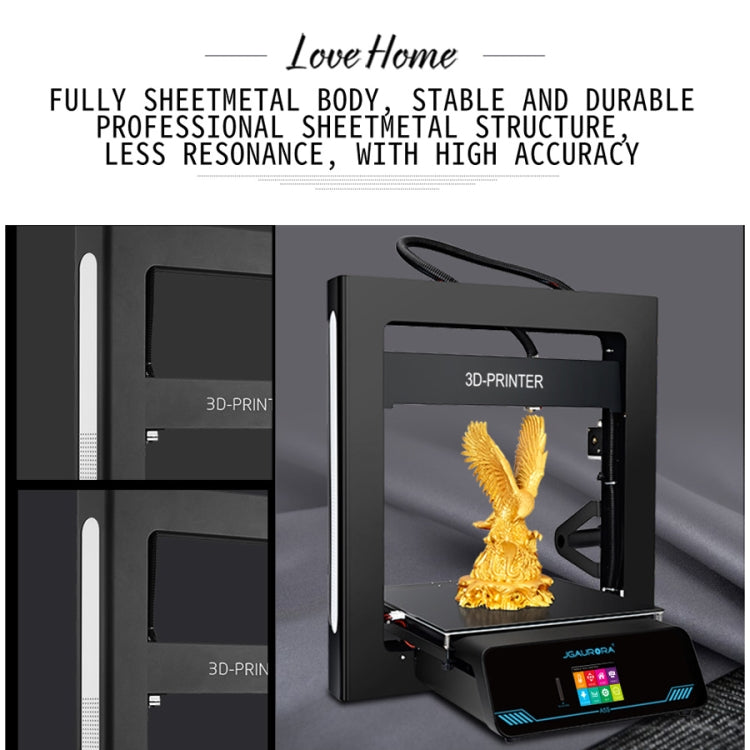 JGAURORA A5S Desktop High Precision Metal Plate Frame Three-Dimensional Physical 3D Printer - Consumer Electronics by JGAURORA | Online Shopping UK | buy2fix