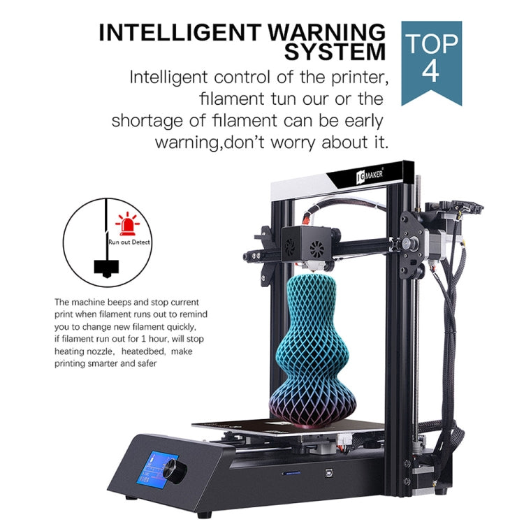 JGAURORA Magic 250W LCD Display Desktop 3D Printer with Knob Control - Consumer Electronics by JGAURORA | Online Shopping UK | buy2fix