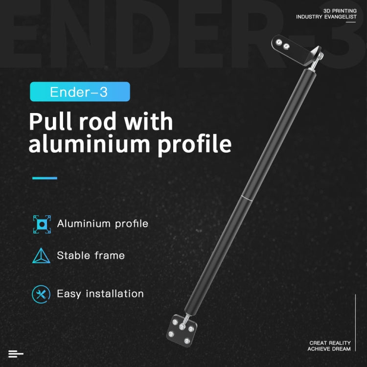 Creality Ender-3 / 3Pro Tie Rod Fixed Support Frame 3D Printer Structure Bracket - Consumer Electronics by Creality | Online Shopping UK | buy2fix