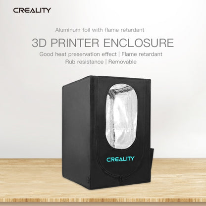 Creality 3D Printer Flame Retardant Aluminum Foil Cloth Protective Cover for Ender-3, Small Size: 72x60x48cm - Consumer Electronics by Creality | Online Shopping UK | buy2fix